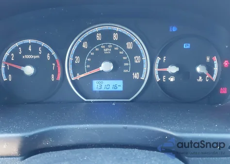 2009 Hyundai Santa Fe Gls z USA, uszkodzony, nr VIN 5NMSG13D59H317150